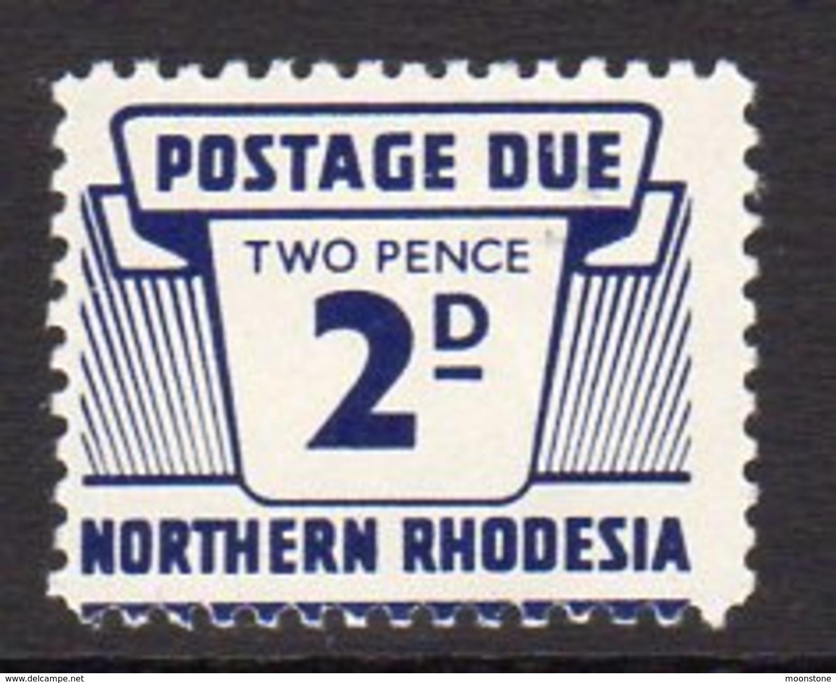 Northern Rhodesia 1963 2d Postage Due, SG D6, MNH (BA) - Northern Rhodesia (...-1963)