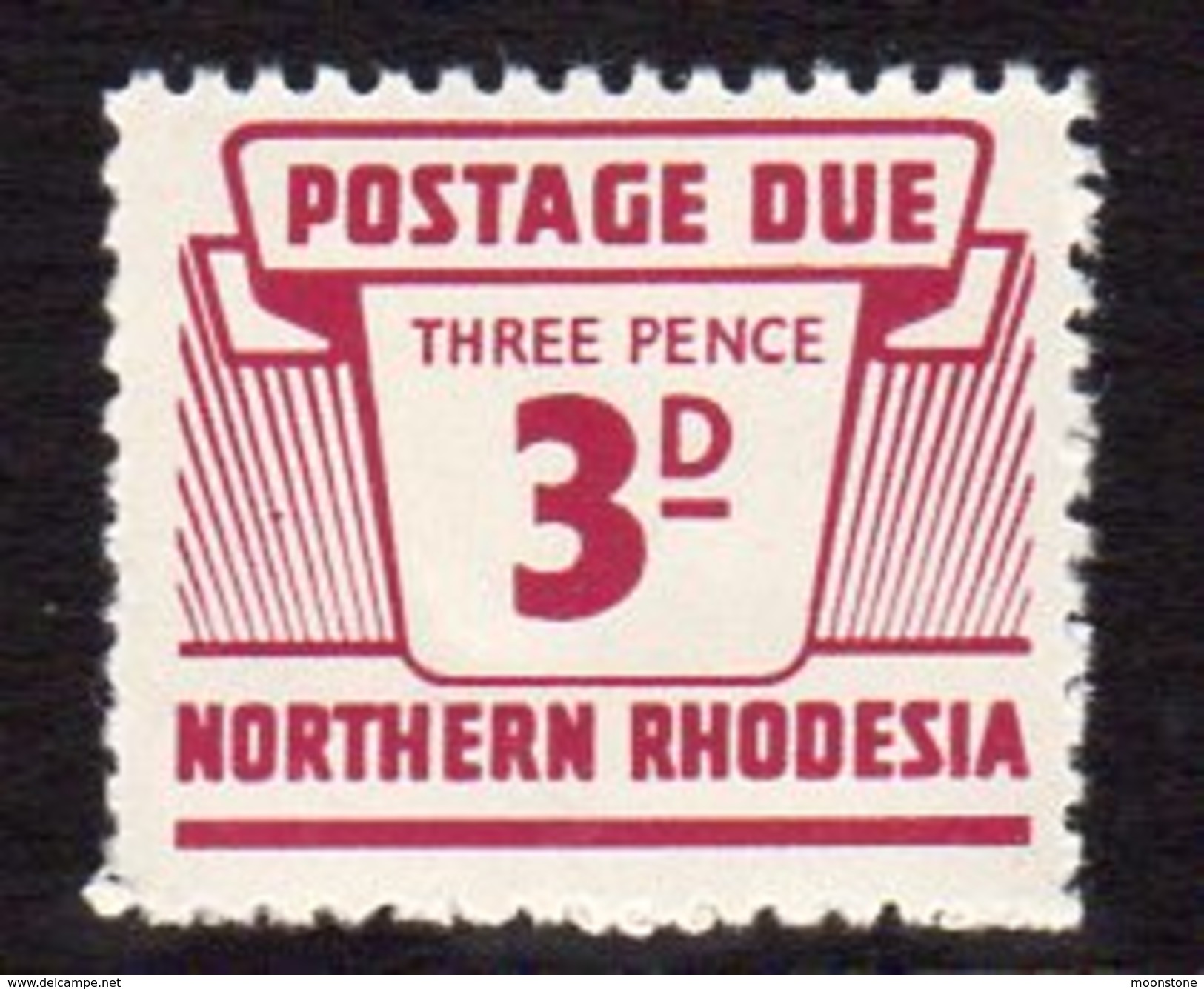 Northern Rhodesia 1963 3d Postage Due, SG D7, MNH (BA) - Northern Rhodesia (...-1963)