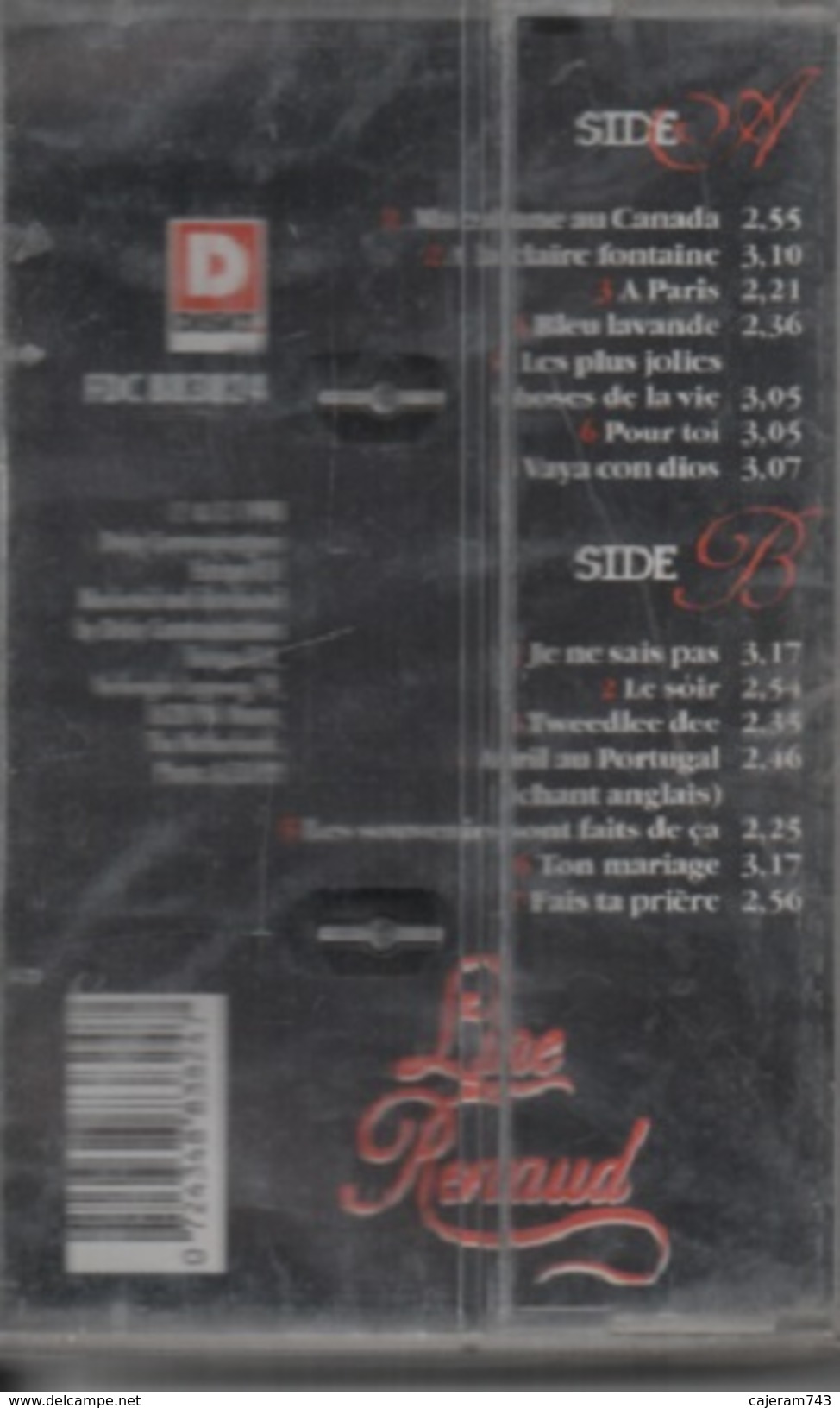 K7 Audio. Line RENAUD. Les Meilleurs - NEUVE Sous Cellophane - 14 Titres. - Cassettes Audio
