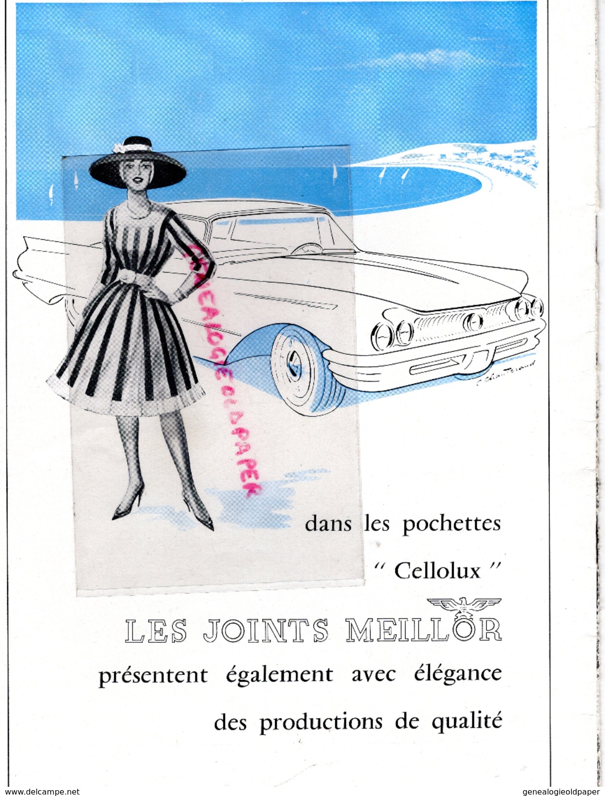 87 - BELLAC - PROGRAMME 7E FESTIVAL 1960-  ANDRE CLUZEAU-L' OTAGE-OPERA COMIQUE BALLET- J.F. PAILLARD-GIRAUDOUX-TARTUFFE - Programmi