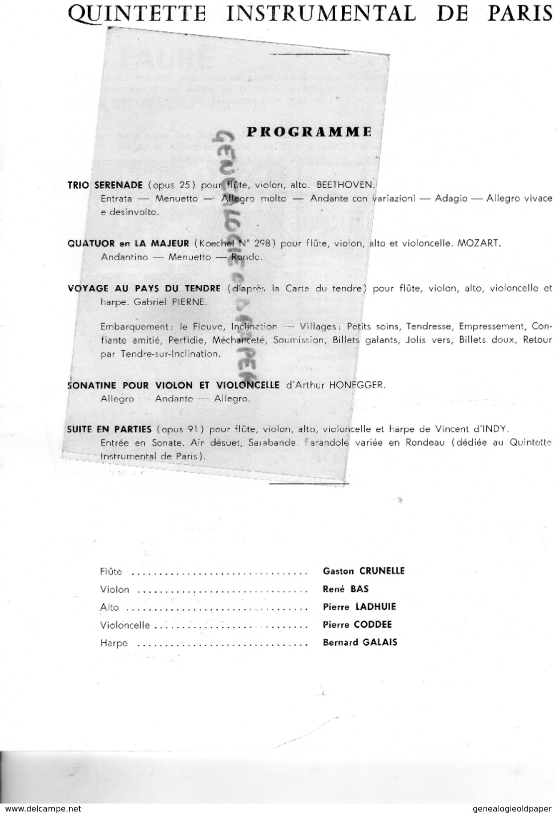 87 - BELLAC - PROGRAMME 7E FESTIVAL 1960-  ANDRE CLUZEAU-L' OTAGE-OPERA COMIQUE BALLET- J.F. PAILLARD-GIRAUDOUX-TARTUFFE