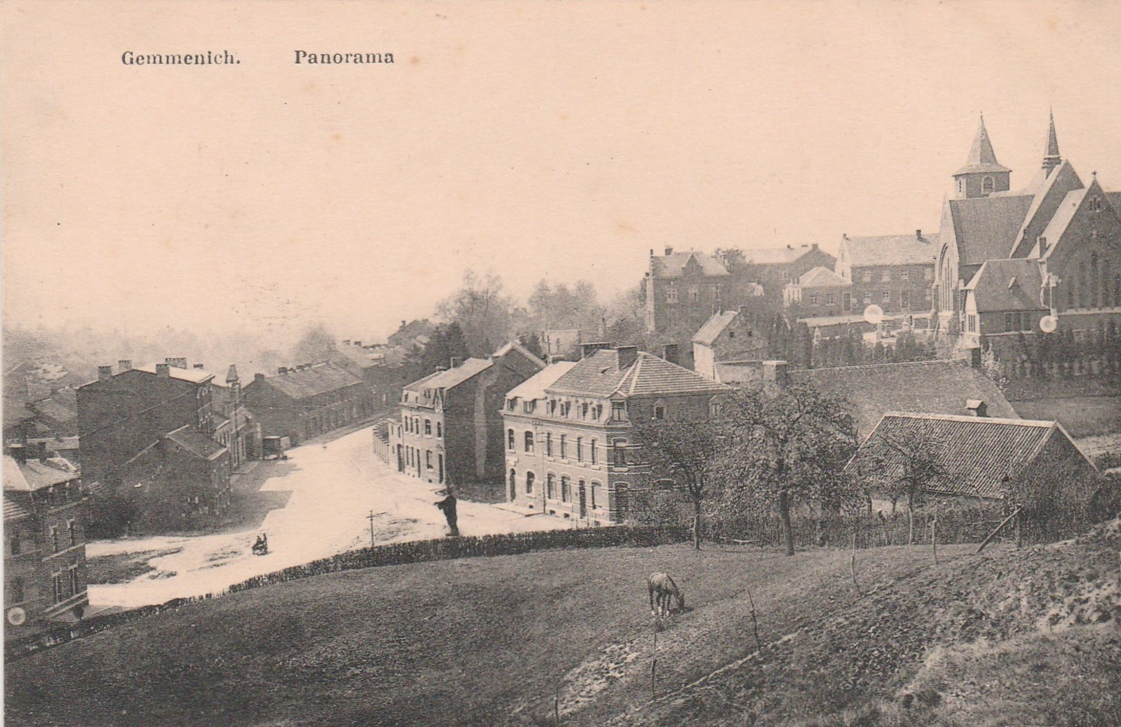 Gemmenich , Panorama , (Plombières - Moresnet -Henri-Chapelle) - Blieberg