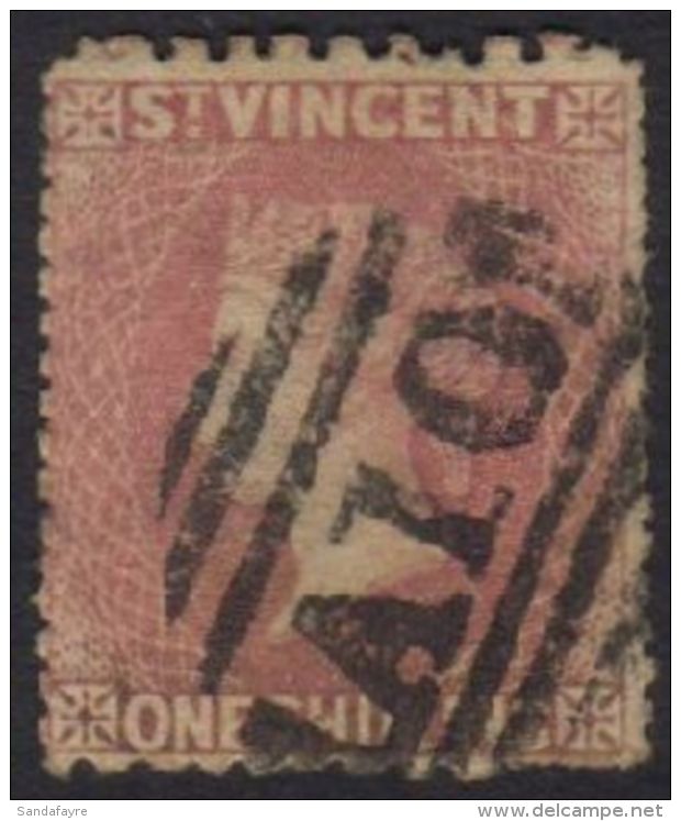 1872-75 1s Lilac-rose, Perf 11 To 12&frac12;x15, SG 20, Used With Neat "A10" Cancel. For More Images, Please Visit... - St.Vincent (...-1979)
