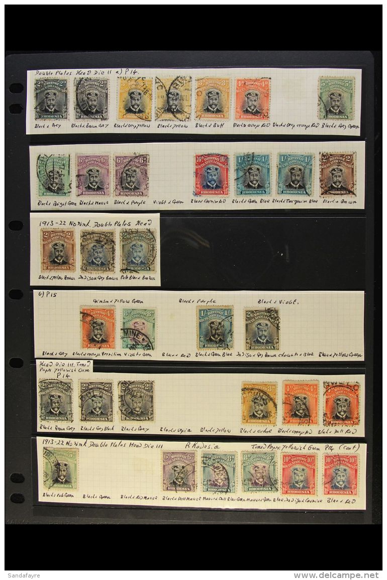 1913-24 USED "ADMIRALS" COLLECTION An Impressive All Different Collection Displaying A Big Range Of Identified... - Sonstige & Ohne Zuordnung