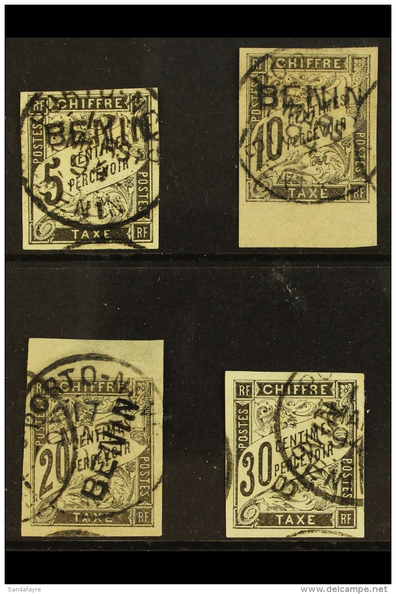 BENIN POSTAGE STAMPS 1894 Set Complete, Yv 1/4 Very Fine Used. (4 Stamps) For More Images, Please Visit... - Autres & Non Classés
