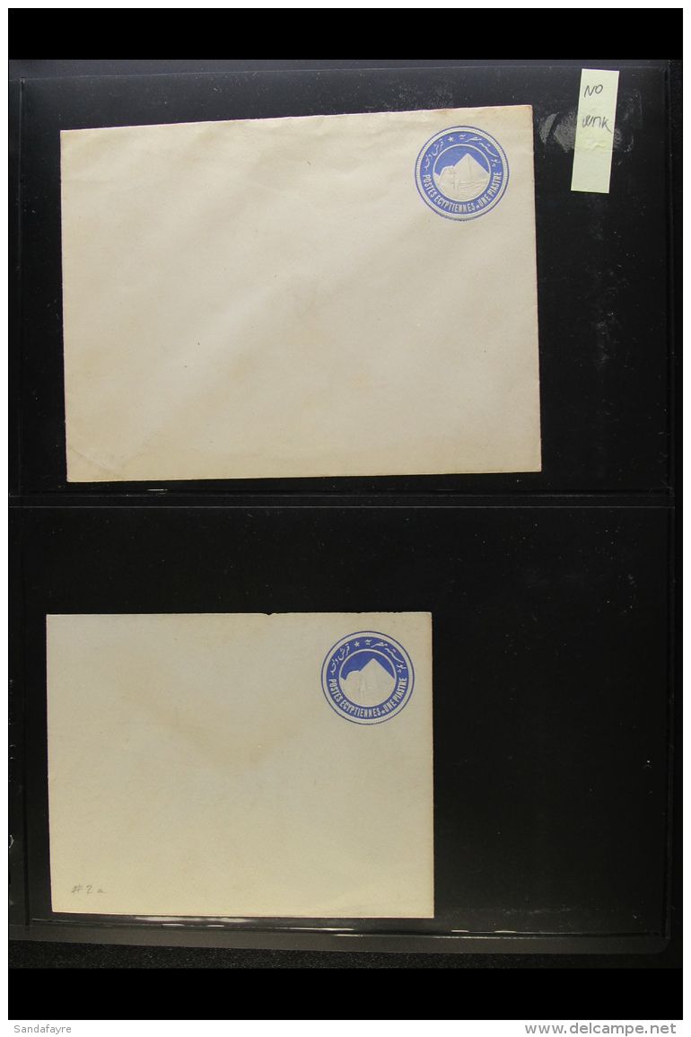 POSTAL STATIONERY 1887-1892 ENVELOPES &amp; WRAPPERS UNUSED COLLECTION Presented On Sleeved Pages. Includes... - Andere & Zonder Classificatie