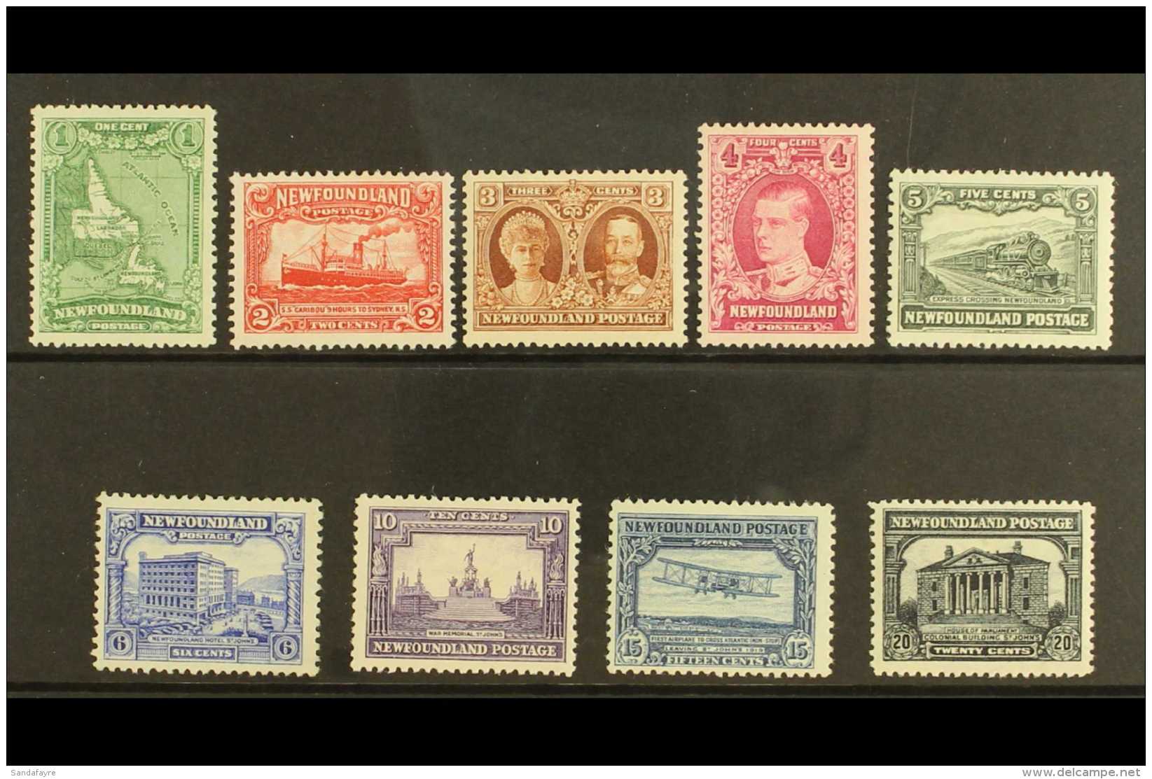 1929-31 Publicity Issues Re-engraved Complete Set, SG 179/87, Fine Mint, Very Fresh. (9 Stamps) For More Images,... - Andere & Zonder Classificatie