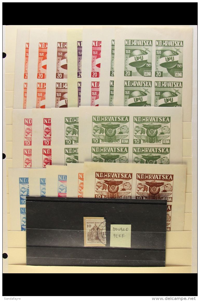 CHEAP SORTER CARTON. Mainly 20th Century Mint &amp; Used Stamps On Leaves, In Packets &amp; Envelopes, Inc World... - Sonstige & Ohne Zuordnung