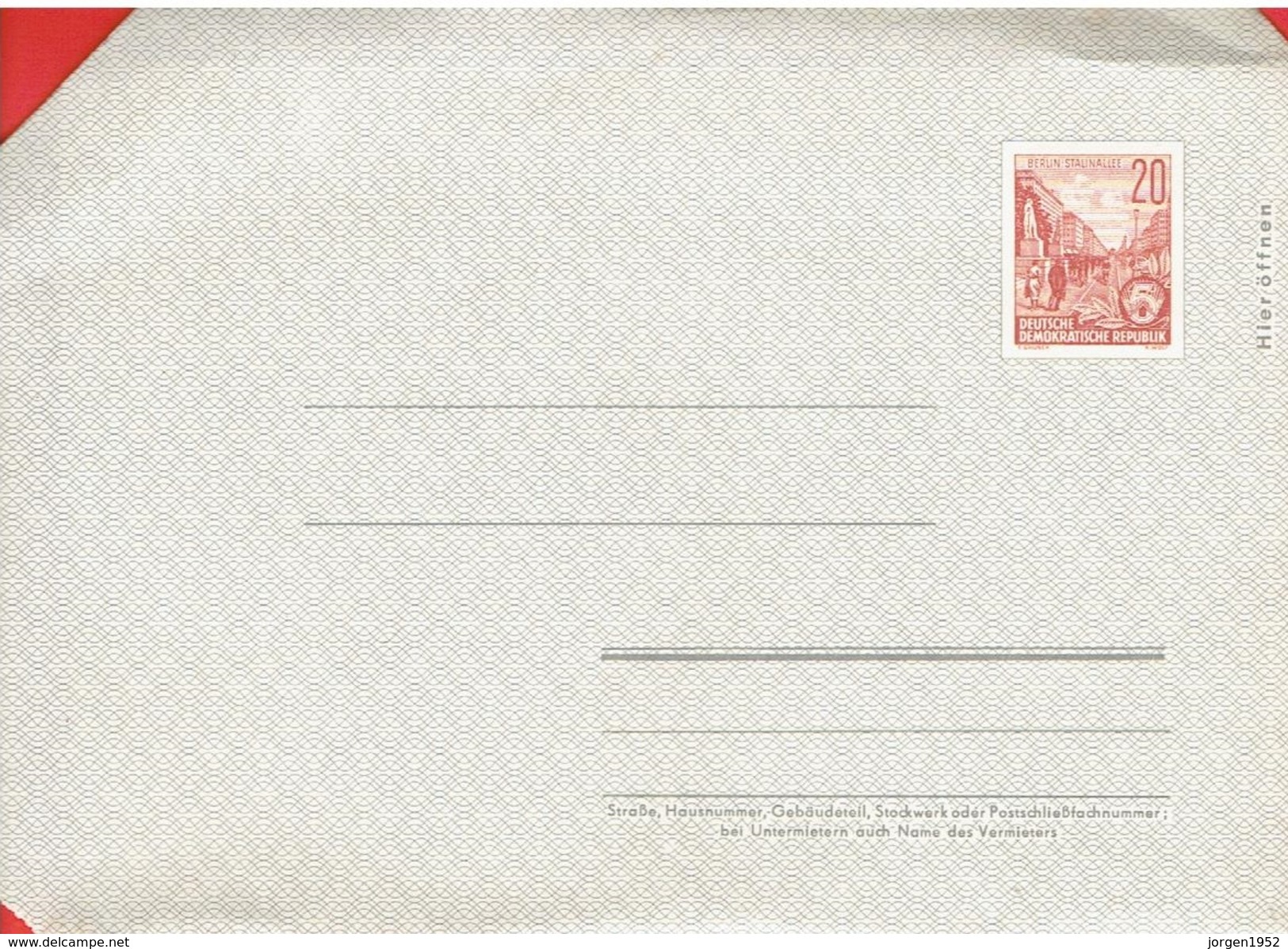 GERMANY # DDR - Enveloppes Privées - Neuves