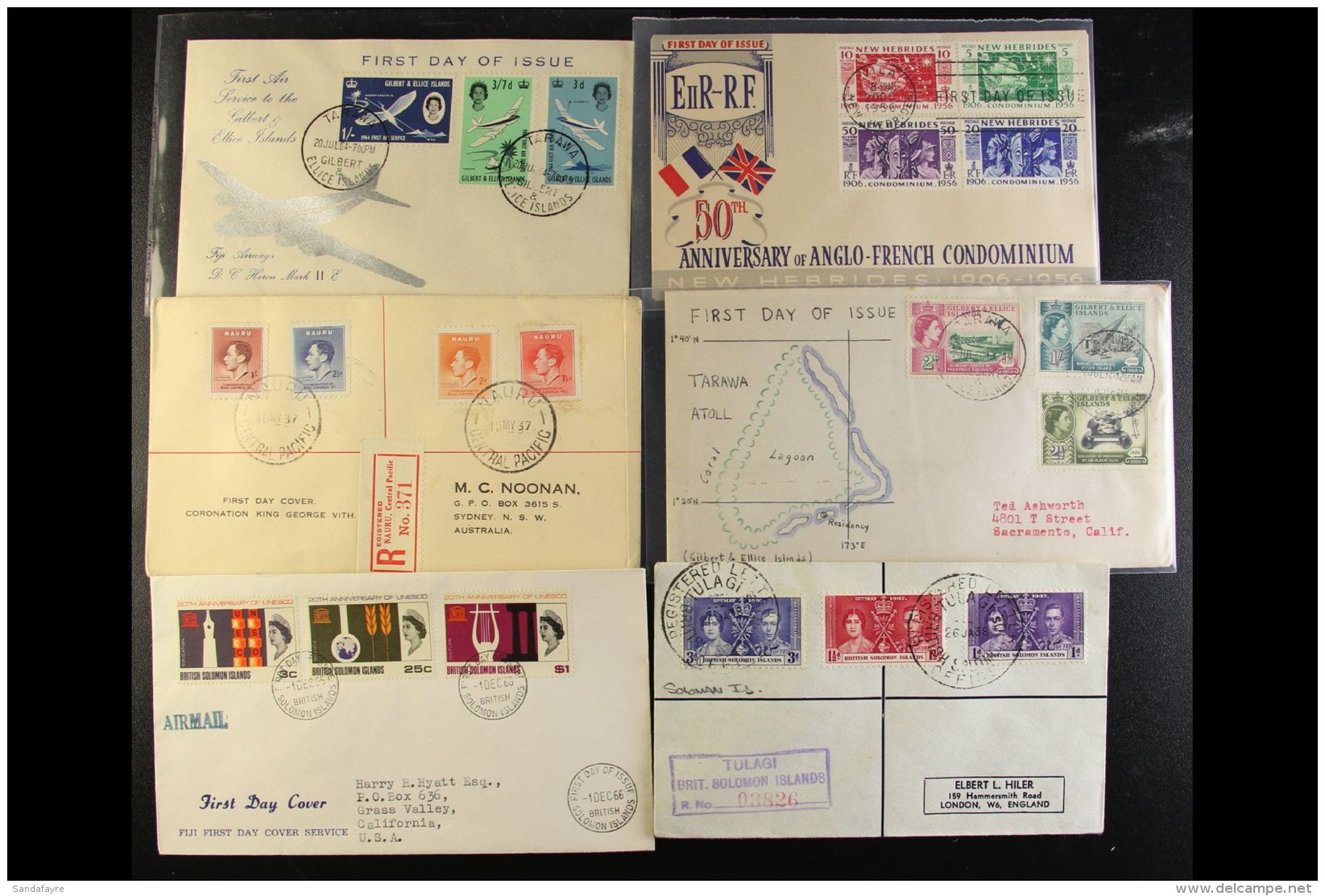 PACIFIC OCEAN COVERS HOARD Chiefly 1930's To 1980's Interesting Accumulation Of Philatelic And Commercial Covers,... - Other & Unclassified