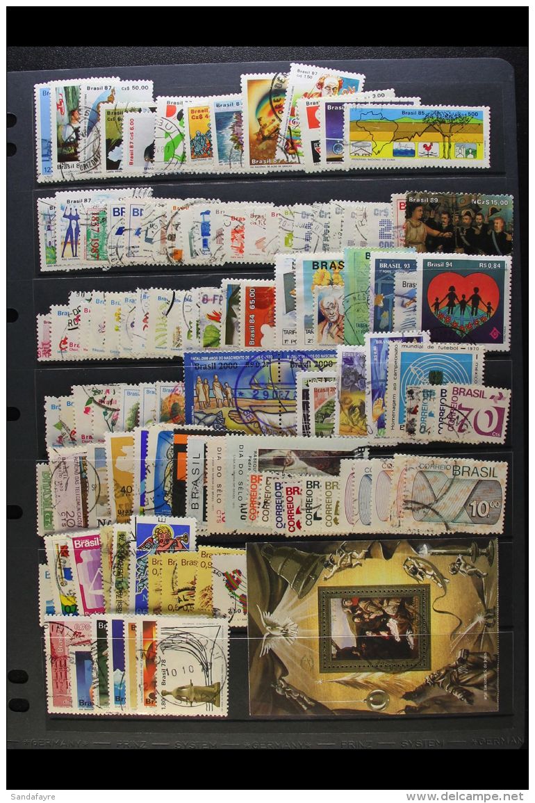 MASSIVE WORLD ACCUMULATION. 20th Century Mint &amp; Used Stamps On Various Pages, In Albums, Stockbooks, Packets... - Autres & Non Classés