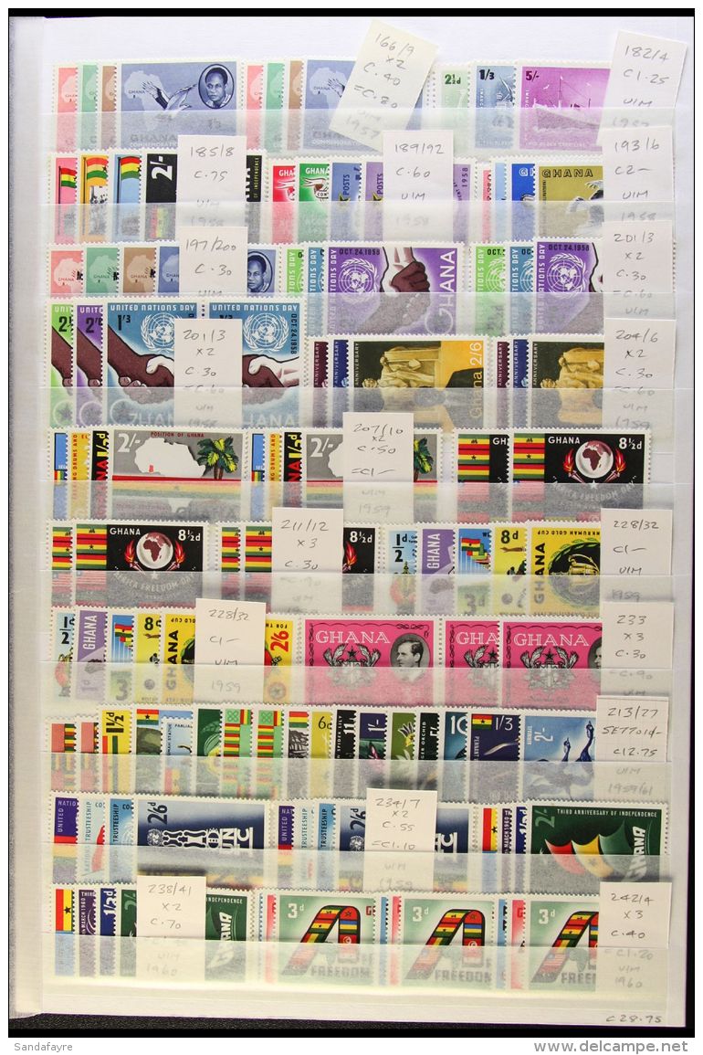 1957-2003 NHM COMMONWEALTH COLLECTIONS A Selection Of Commonwealth Collections, All Never Hinged Mint &amp;... - Sonstige & Ohne Zuordnung