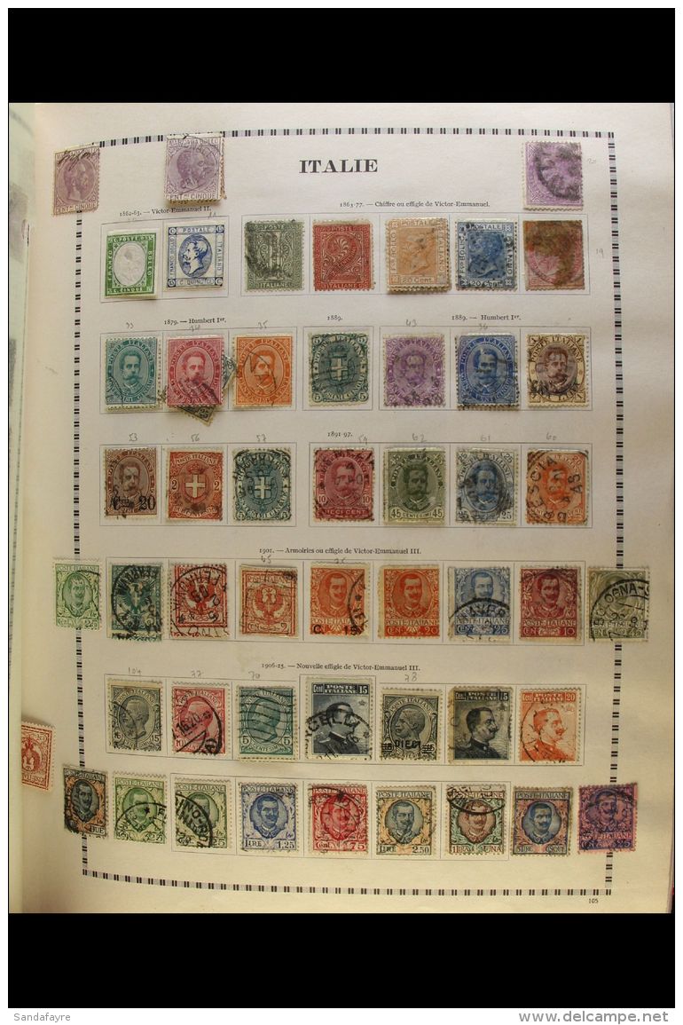EXTENSIVE EUROPEAN COUNTRIES COLLECTION An 1850's To 2000's Mint And Used Collection In A Well Filled Album,... - Otros & Sin Clasificación