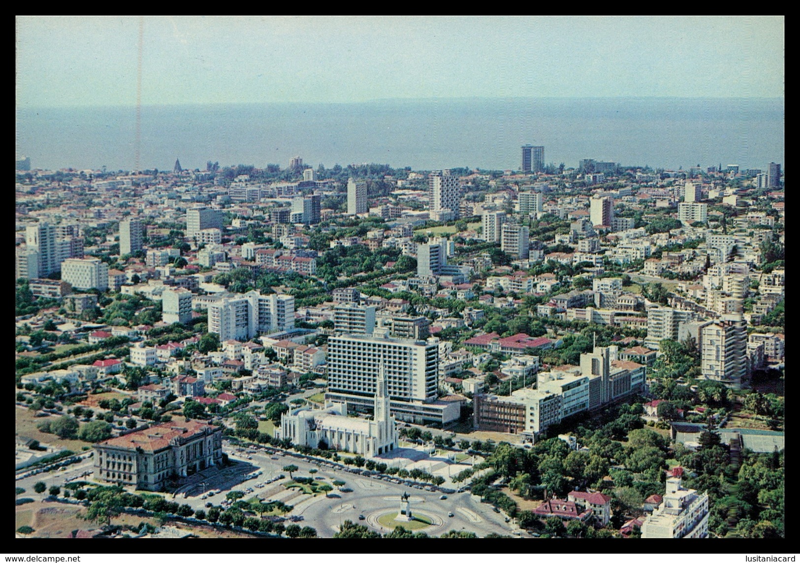 LOURENÇO MARQUES - Vista Da Cidade  (Ed.Livraria E Papelaria Progresso ) Carte Postale - Mozambique