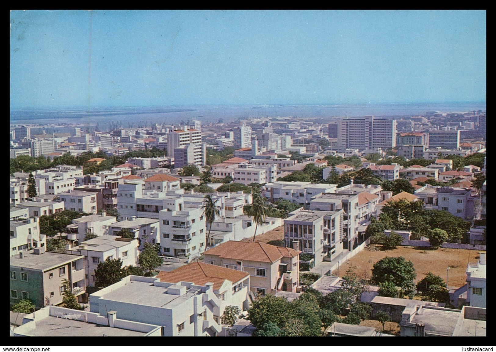 LOURENÇO MARQUES - Vista Parcial Da Cidade (Ed.Livraria Progresso Nº 6) Carte Postale - Mozambique