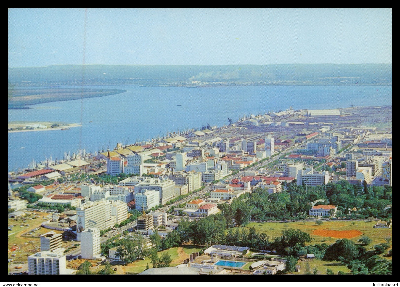 LOURENÇO MARQUES - Vista  Da Cidade - Baixa (Ed.Livraria Progresso Nº 10) Carte Postale - Mozambique