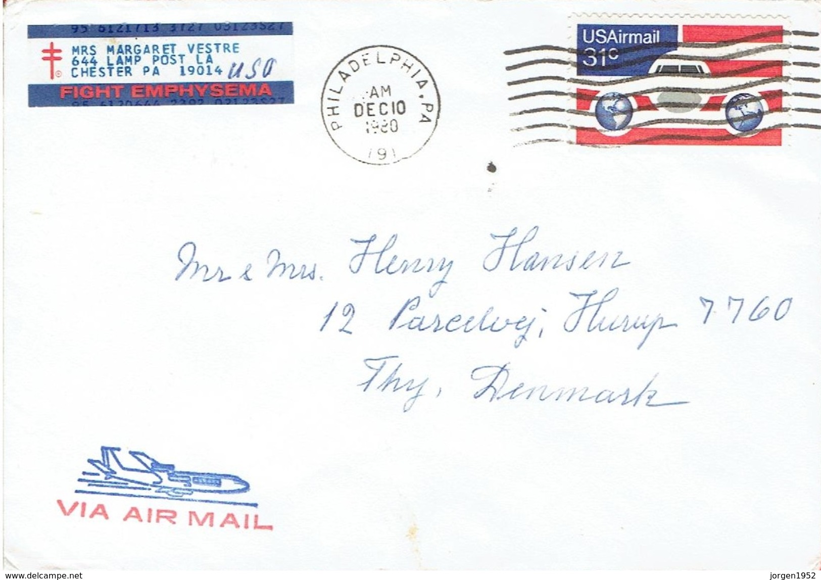 USA  LETTER - 1961-80