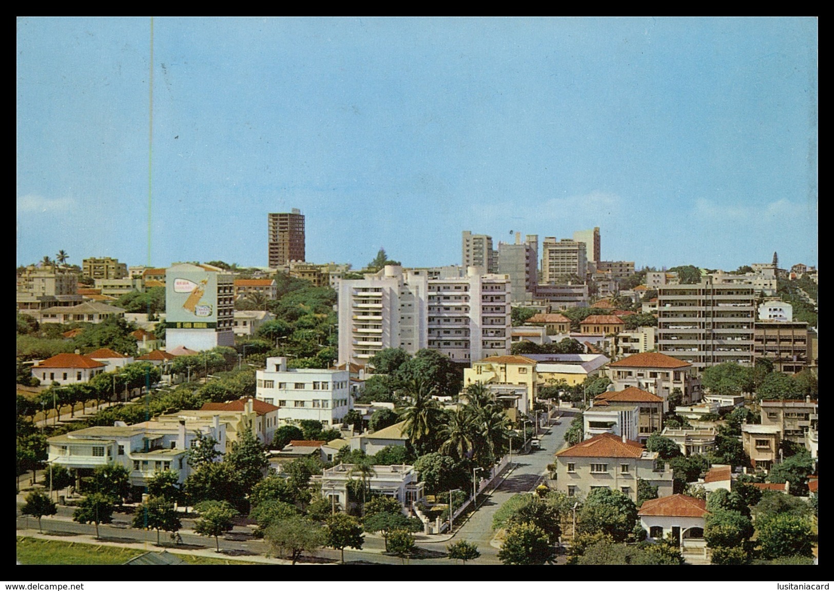 LOURENÇO MARQUES - Vista Parcial Da Cidade (Ed.Livraria Progresso Nº 13) Carte Postale - Mozambique