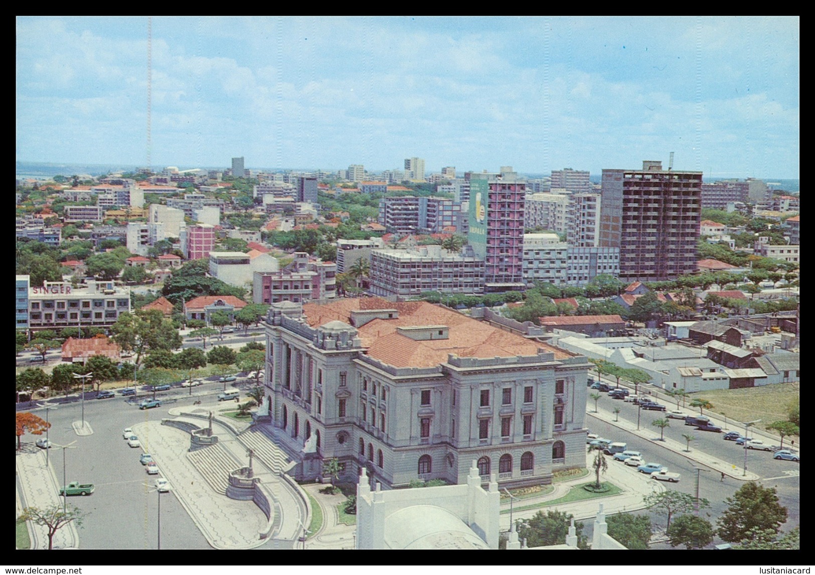 LOURENÇO MARQUES - Vista Parcial Da Cidade (Ed.Livraria Progresso Nº 12) Carte Postale - Mozambique