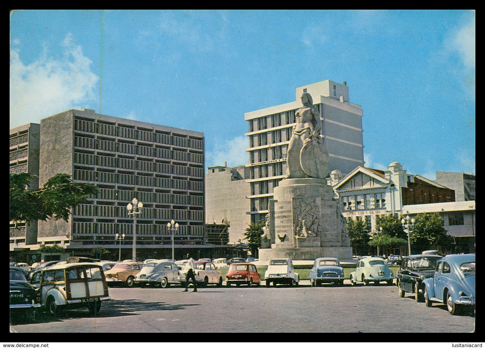 LOURENÇO MARQUES - Praça Mac- Mahon  (Ed.Livraria Progresso Nº 3) Carte Postale - Mozambique