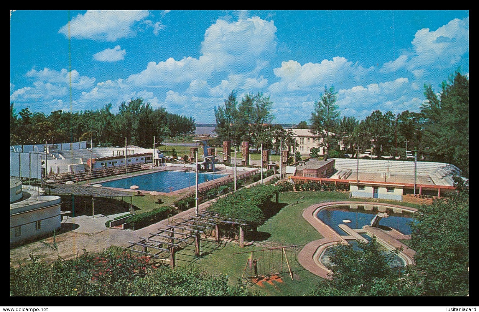 LOURENÇO MARQUES -Piscina,parque Desp.e Instalações Do Grupo Desp. De Lourenço Marques  (Ed.Focarte Nº 11) Carte Postale - Mozambique