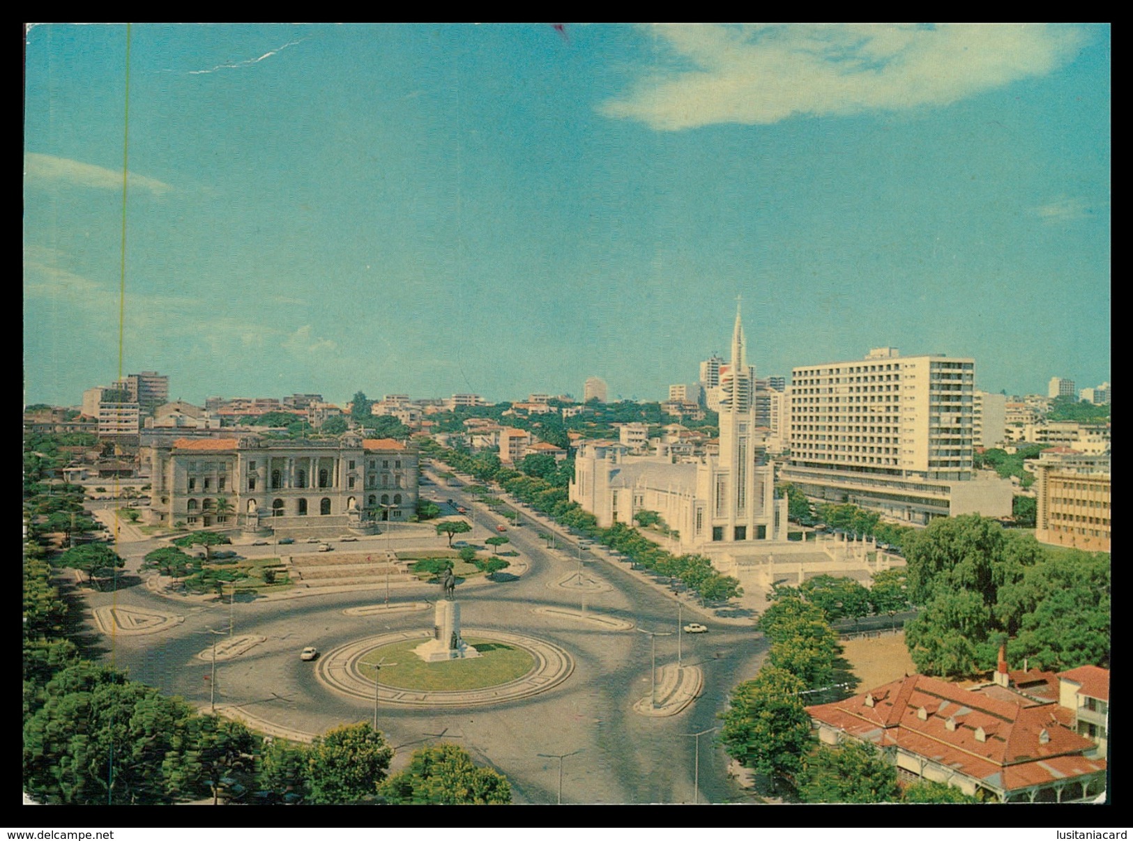LOURENÇO MARQUES - Praça Mouzinho De Albuquerque  ( Ed. Cômer Nº 216) Carte Postale - Mozambico