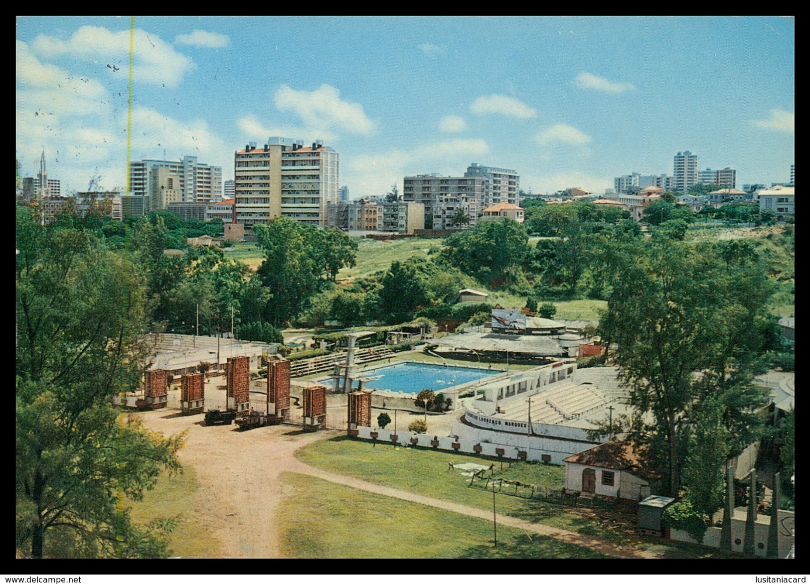 LOURENÇO MARQUES - Piscina Do Grupo Desportivo ( Ed.Livraria Progresso Nº 1) Carte Postale - Mozambique