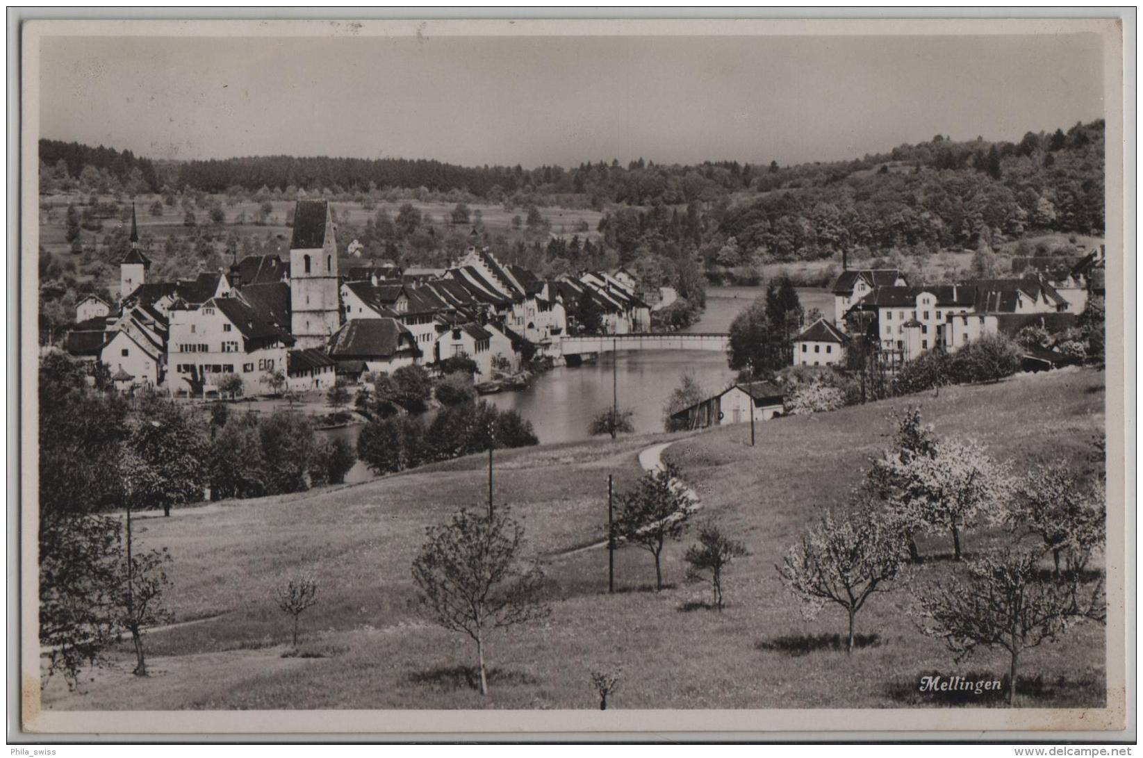 Mellingen Aargau - Photoglob No. J 6910 - Mellingen