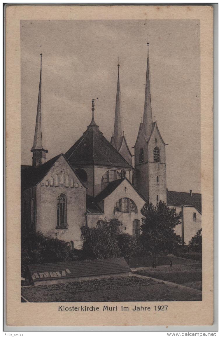 Klosterkirche Muri Im Jahre 1927 (AG) - Photo: Jos. Stenz-Lüönd - Muri