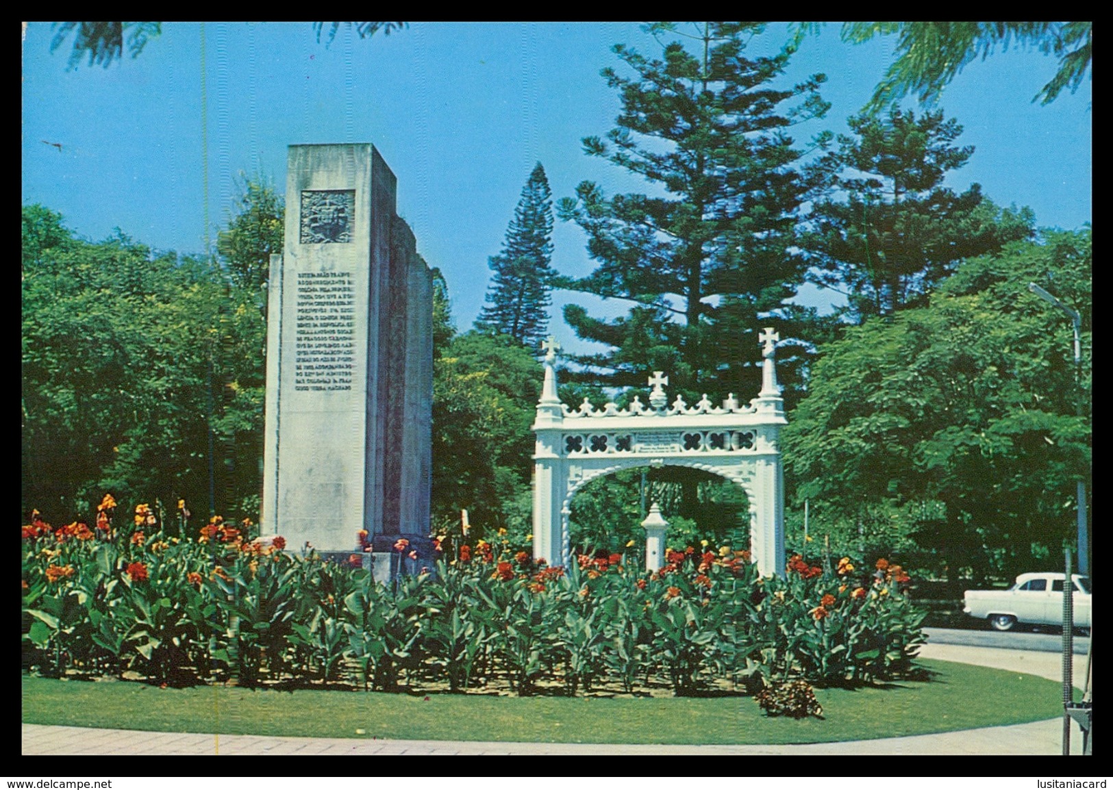 LOURENÇO MARQUES - Entrada Do Jardim Vasco Da Gama  (Ed. Livraria Progresso Nº 9) Carte Postale - Mozambico