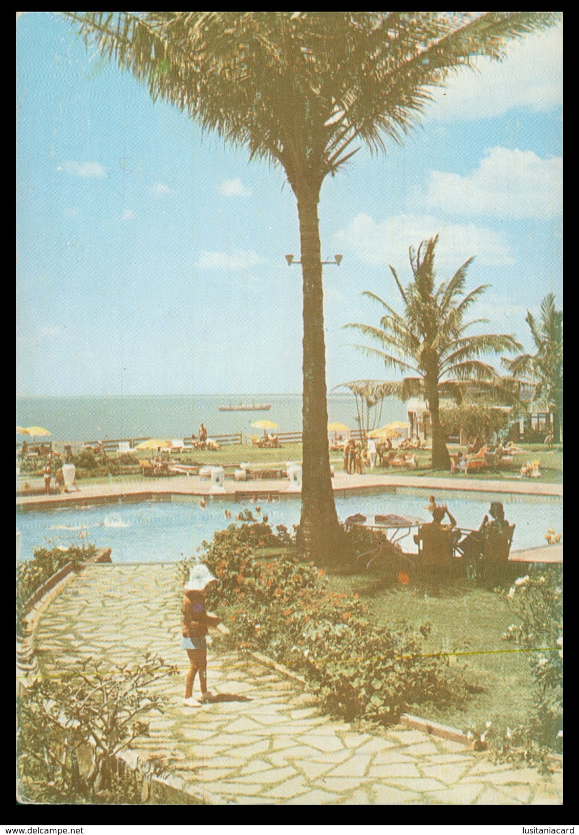 MAPUTO - HOTEIS E RESTAURANTES - Piscina Do Hotel Polana.  Carte Postale - Mozambique