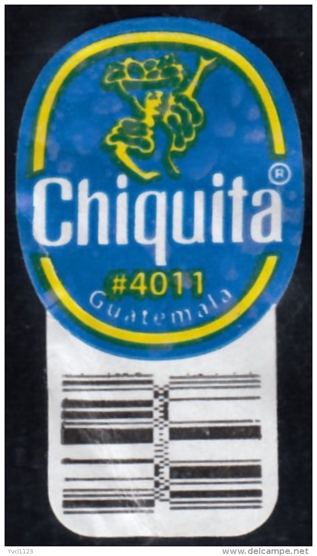 Fruits &amp; Vegetables - Chiquita, Guatemala (*) (FL4011-4) - Fruits Et Légumes