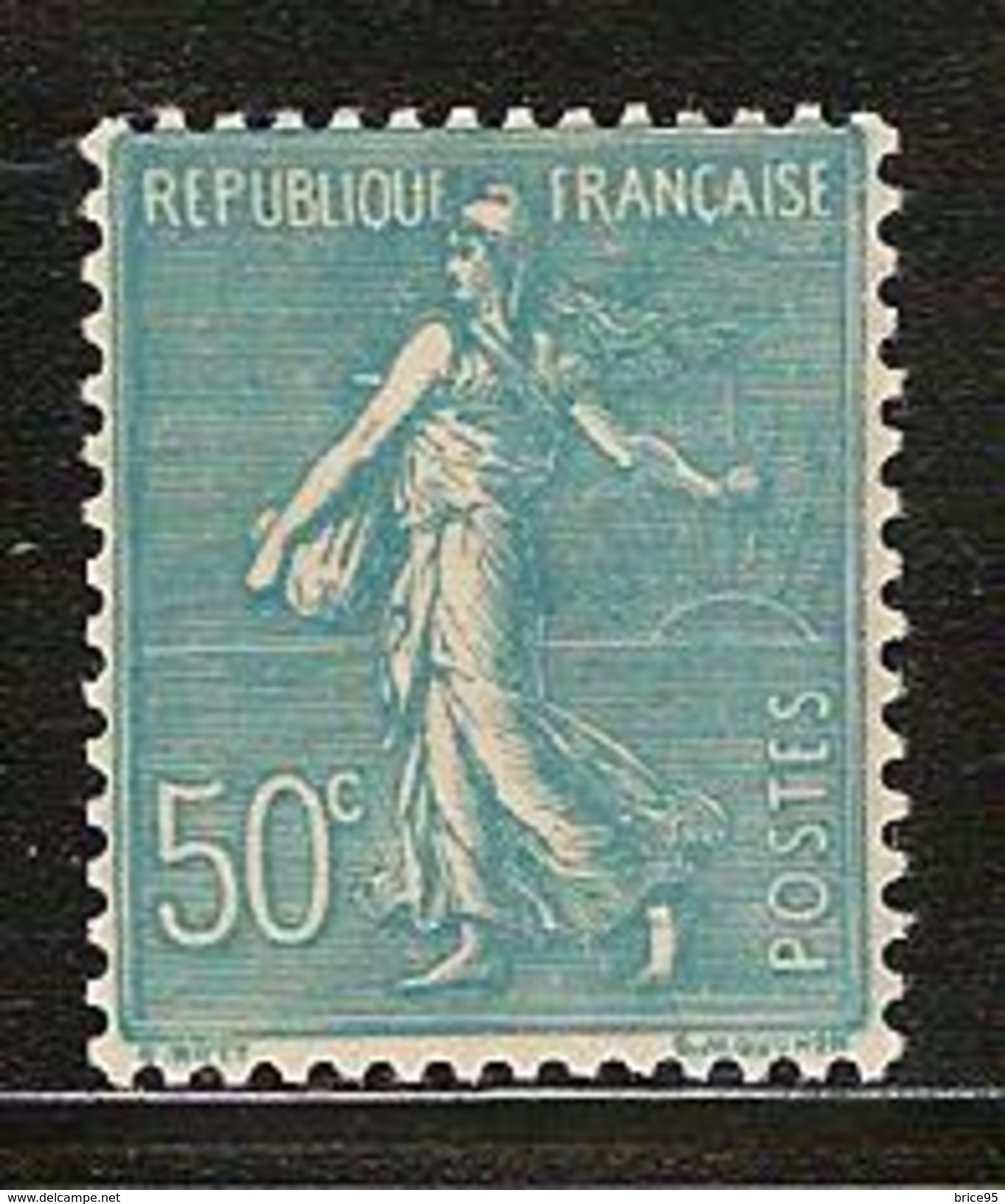 France Variété 1921 N° 161 * Défaut D'impression Sur Le E De REPUBLIQUE - Nuevos