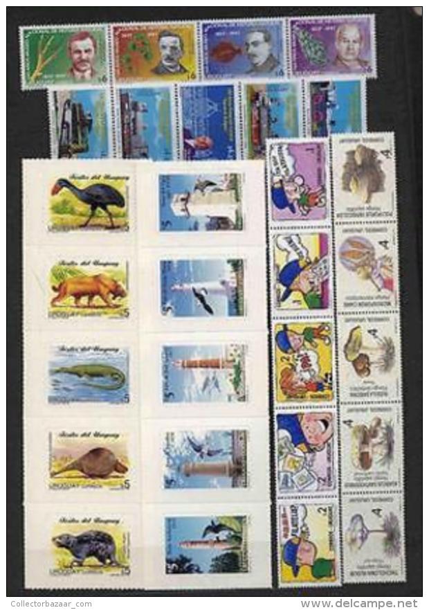 Uruguay MNH Stamp Collection 4 Complete Year Set 1997-2000 Catalogue Value $800 - America (Other)