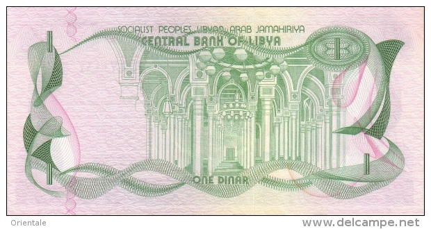 LIBYA P. 44a 1 D 1981 UNC - Libia