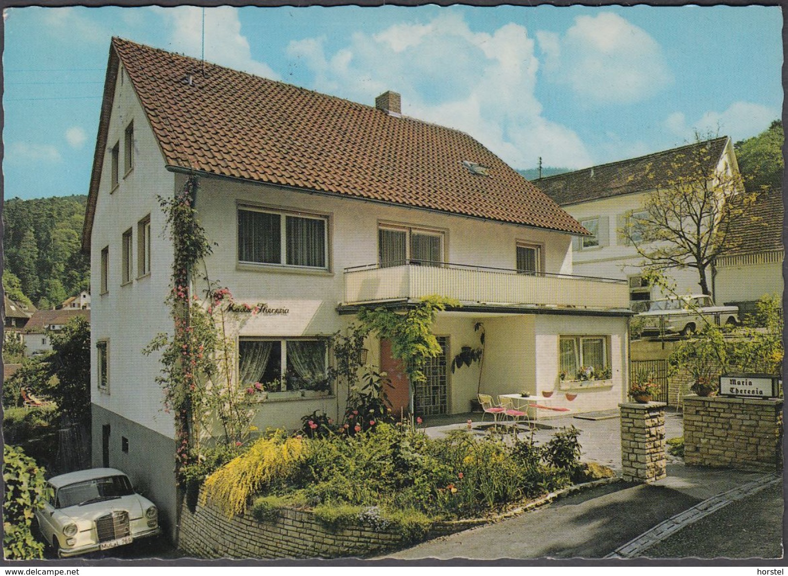 D-79410 Badenweiler - Schwarzwald - Fremdenheim Villa Maria Theresia - Cars - Opel - Mercedes - Badenweiler