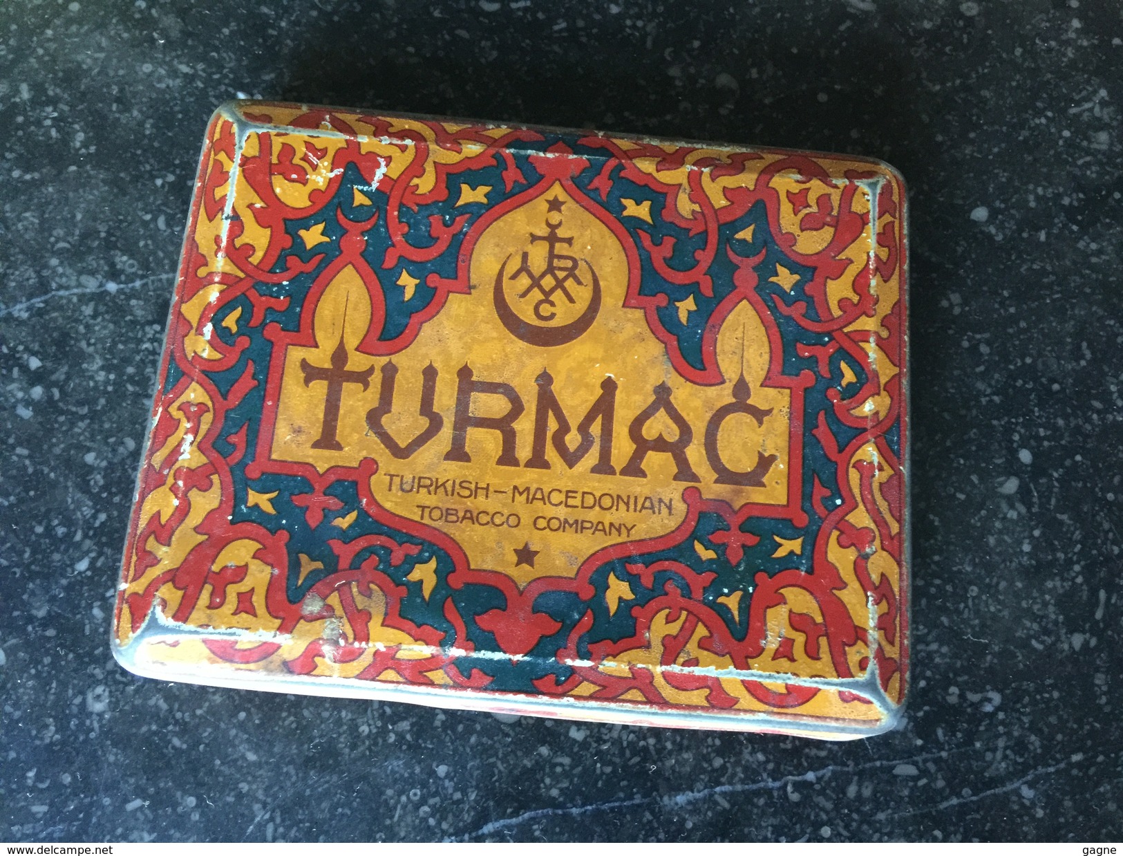 16WW Boîte Cigarettes Turcs Turmac - Autres & Non Classés