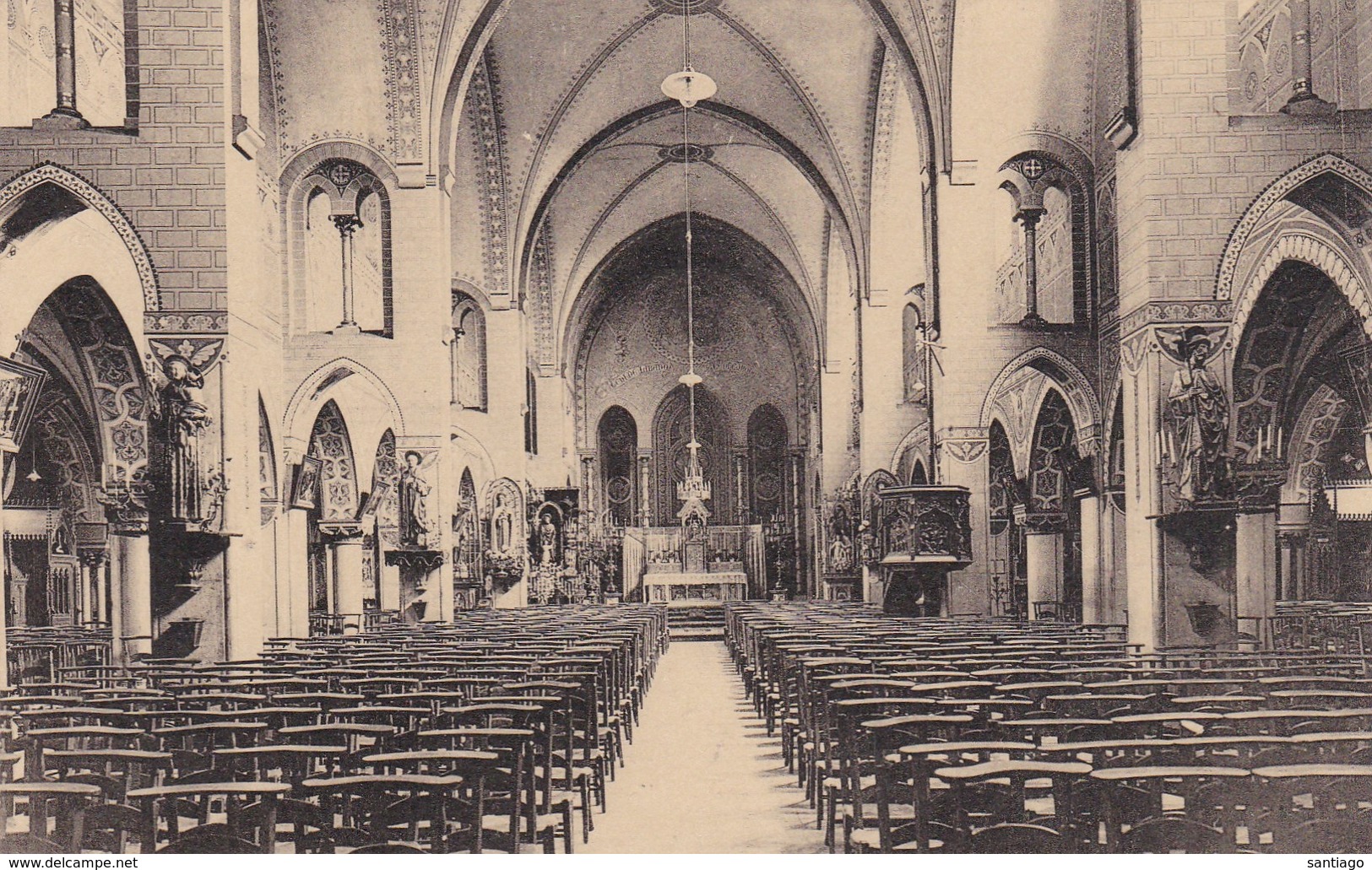 ROESELARE : Paterskerk - Binnenzicht - Röselare