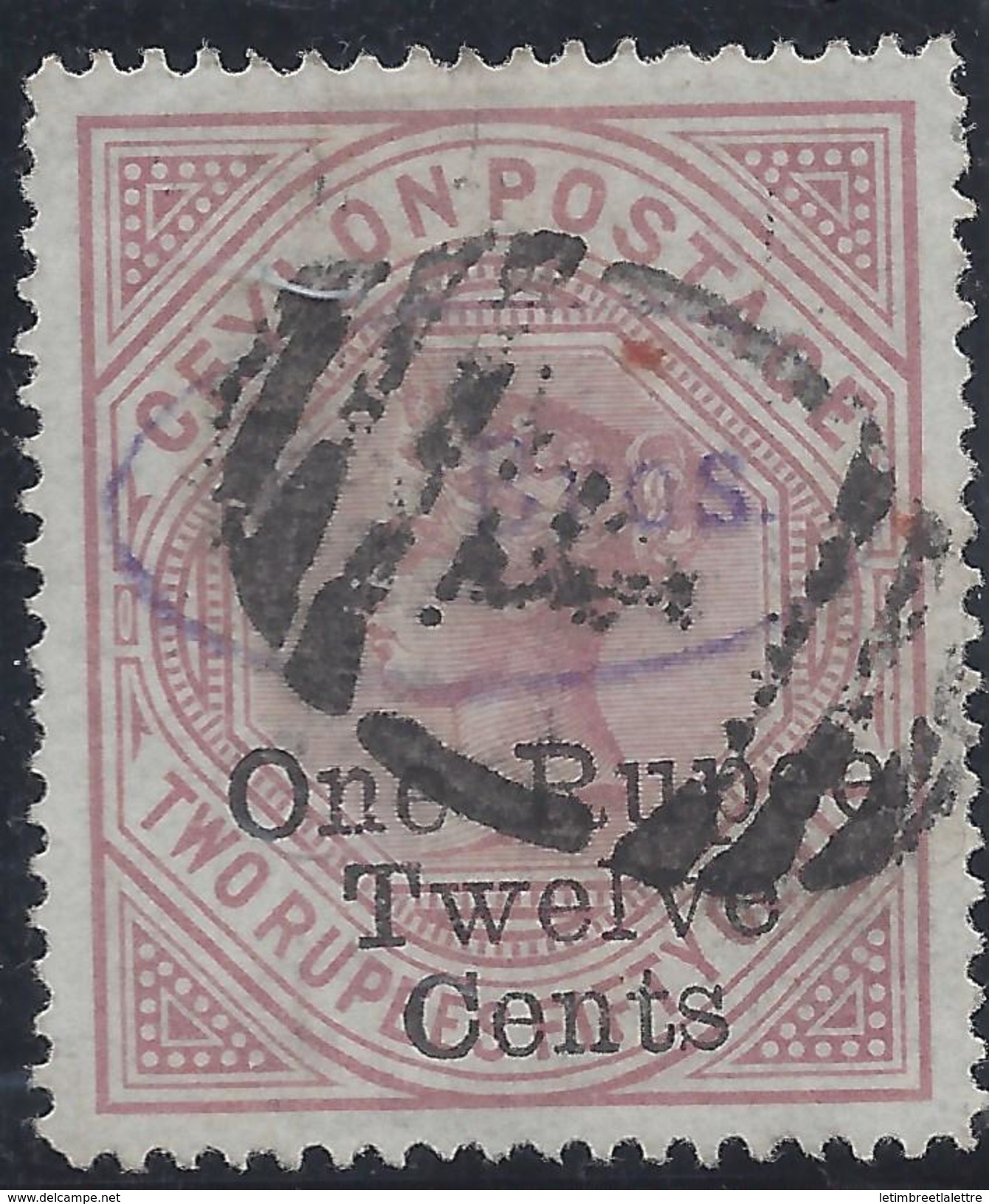 Ceylan - Ceylon - N° 92 - Oblitéré - TB - Ceylon (...-1947)