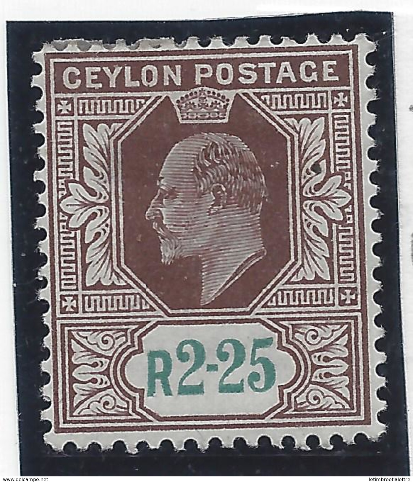 Ceylan - Ceylon - N° 154 - * - Neuf Avec Charnière - Ceylon (...-1947)