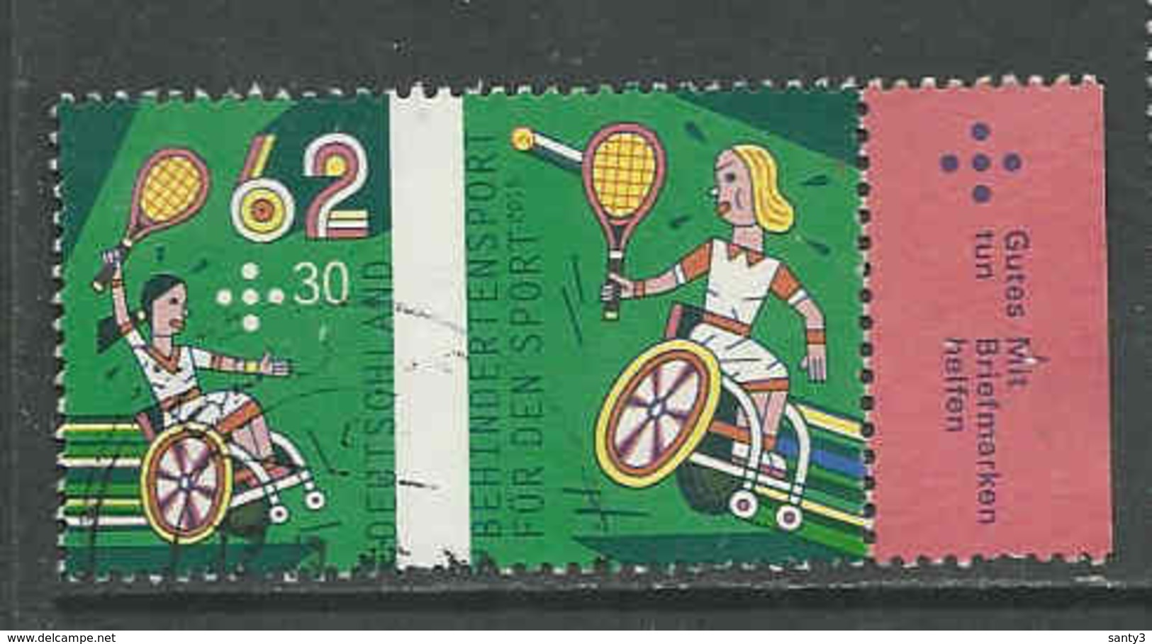 Duitsland, Mi 3149 Jaar 2015, Sport,  Toeslag,  Gestempeld, Zie Scan - Oblitérés