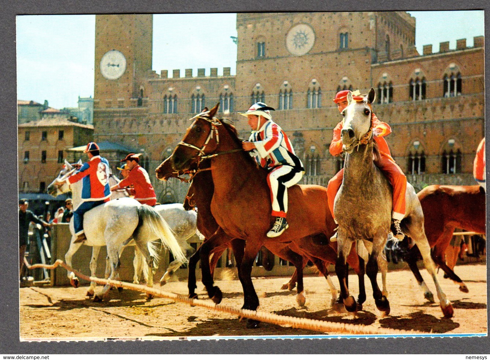 SIENA IL PALIO LA MOSSA FG NV SEE 2 SCANS - Siena