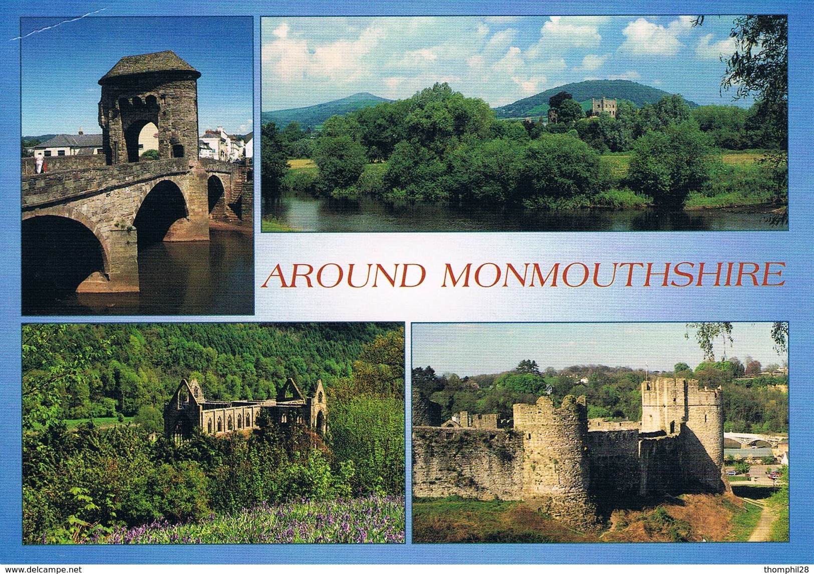 Around MONMOUTHSHIRE - Monnow Bridge, Abergavenny Castle, Tintern Abbey, Chepstow Castle - Monmouthshire