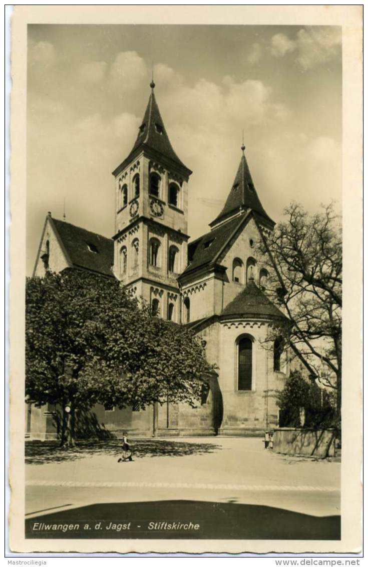 GERMANIA  BADEN-WURTTEMBERG  ELLWANGEN A.d. Jagst  Stiftskirche - Ellwangen