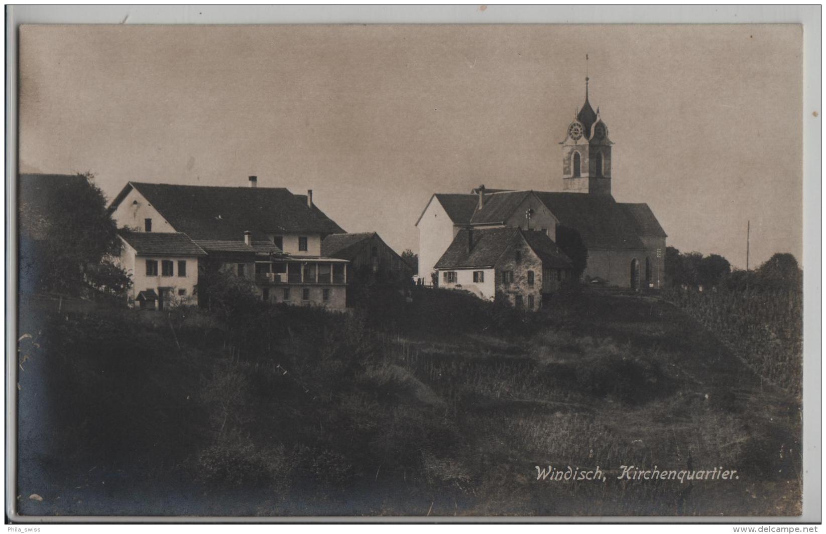 Windisch Kirchenquartier Aargau - Photo: Guggenheim No. 7571 - Windisch