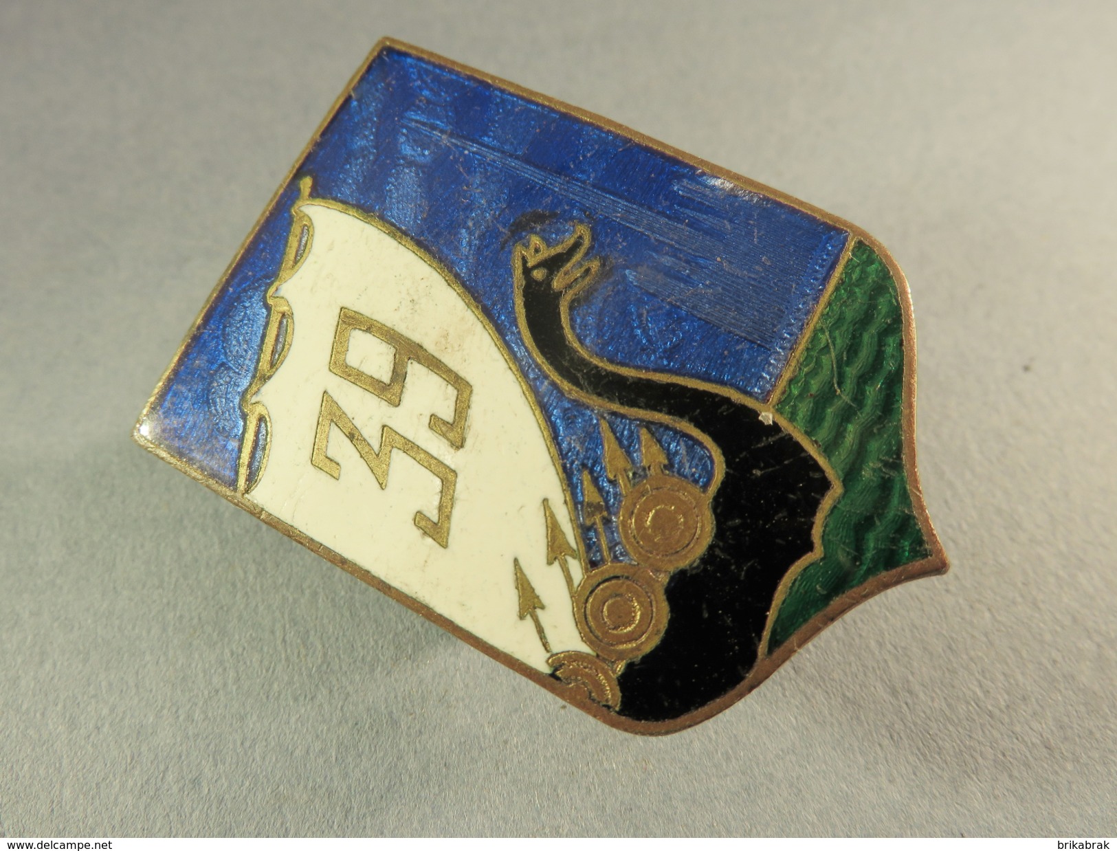 *INSIGNE 39 ème REGIMENT D'INFANTERIE - Militaria Militaire Décoration Armée De Terre - Armée De Terre