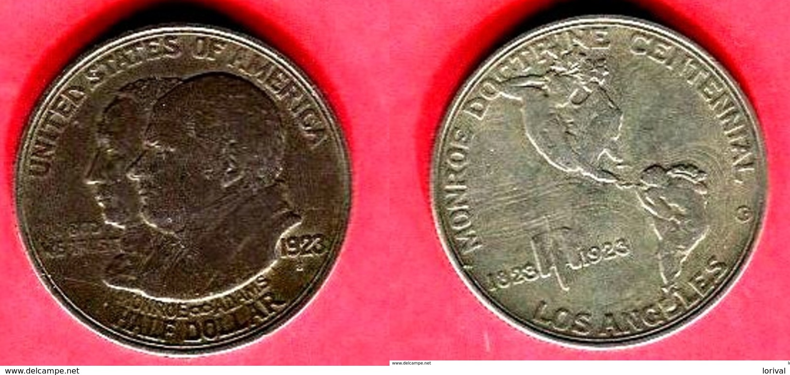 §1:2 DOLLAR 1923     ( KM  ) TTB 90 - Collezioni