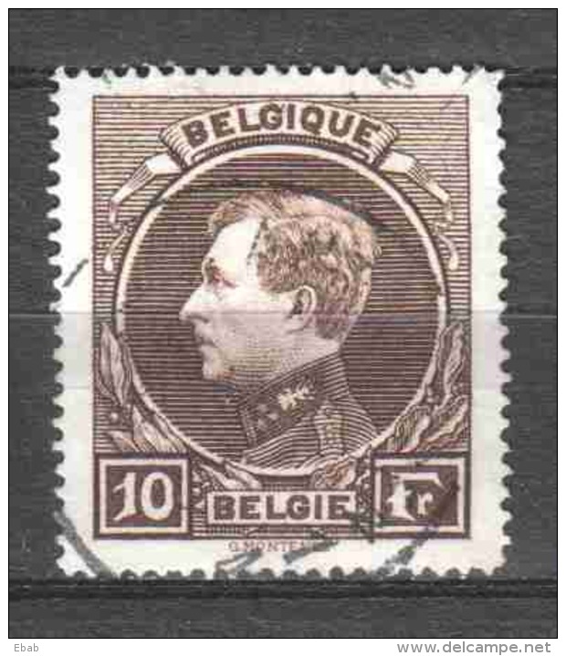 Belgium 1929 Mi 262-I Canceled - 1929-1941 Grand Montenez