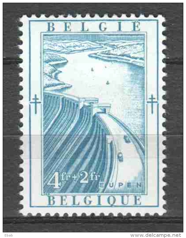 Belgium 1952 Mi 958 MH - Neufs