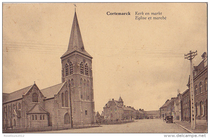 KORTEMARK / CORTEMARCK : Kerk En Markt - Altri & Non Classificati